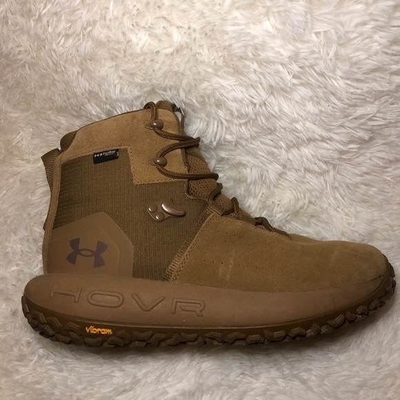 Under Armour Men's Brown Boots size 7.5 - Picture 2 of 13
